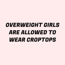 ohsnapitskoda: Follow me on snapchat : itskodaok  Stop body shaming! Everyone is different no matter the size 