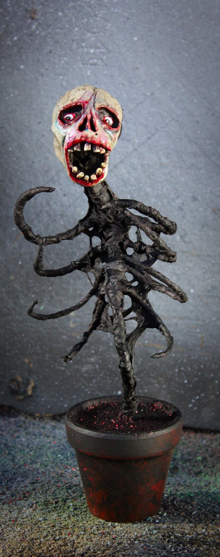 chrispandres: Take a look at my new Mortis Flowers !   https://www.etsy.com/listing/272757978/2-face-mortis-flower-ooak-hand-made
