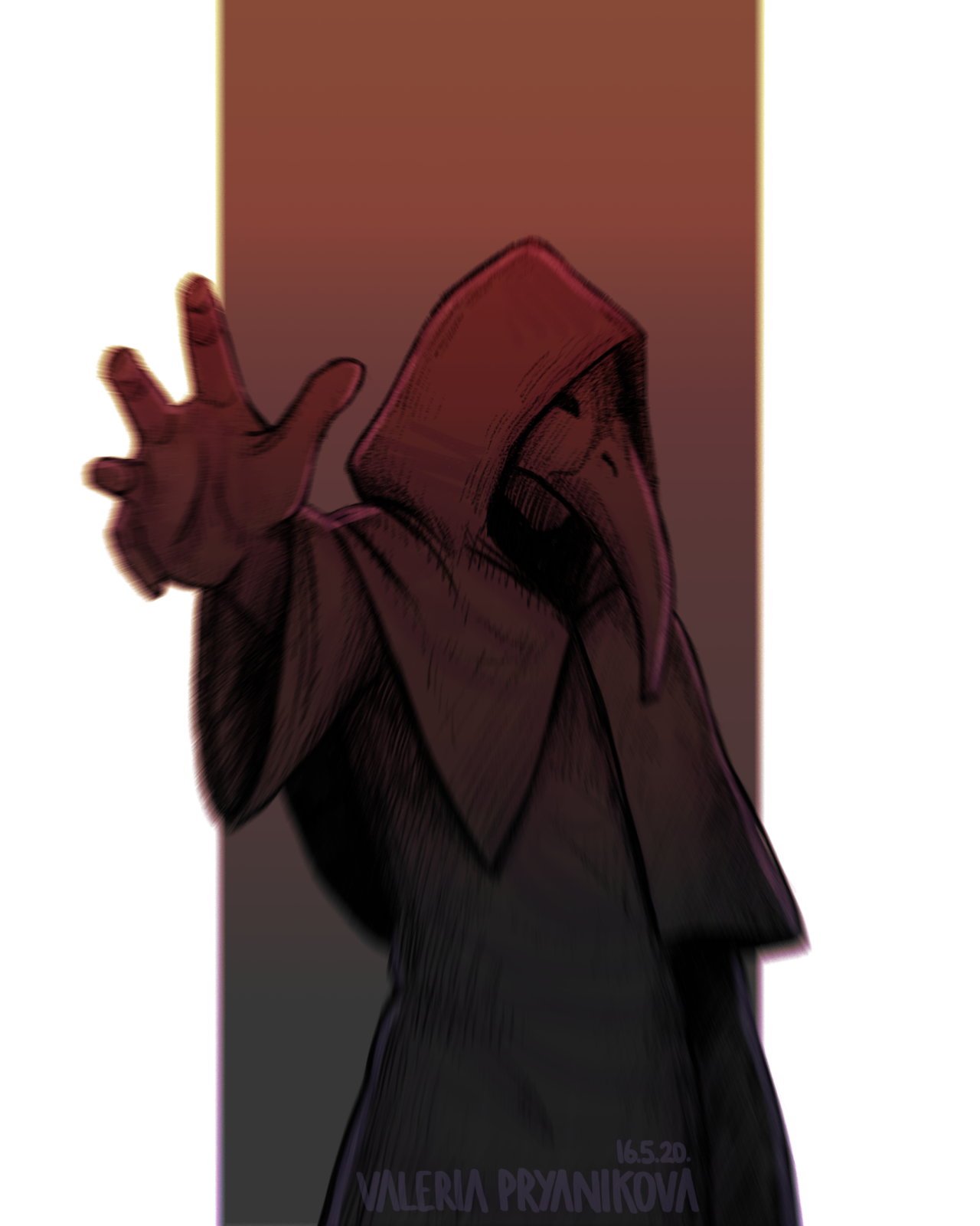 SCP-049 Plague Doctor | Postcard