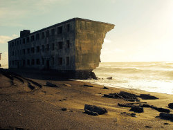 Abandonned fishermen village in Kamshatka,