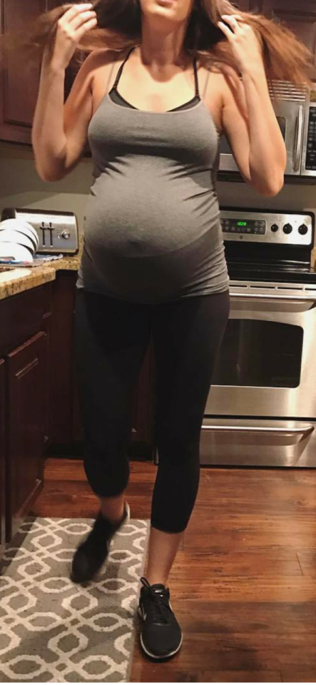 pregnant amateur ass big belly