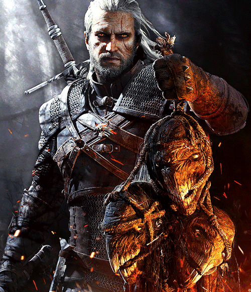 aurelinsol:Geralt of Rivia requested by rememberthekid