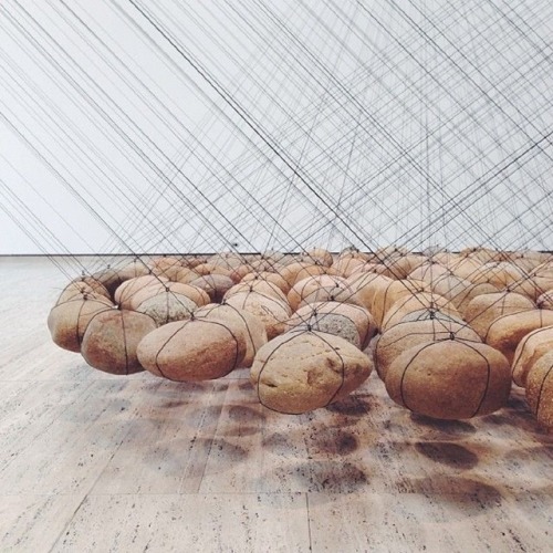 peachdoxie:remash:suspended stone circle(s) ~ ken unsworthmoodKICK ‘EM