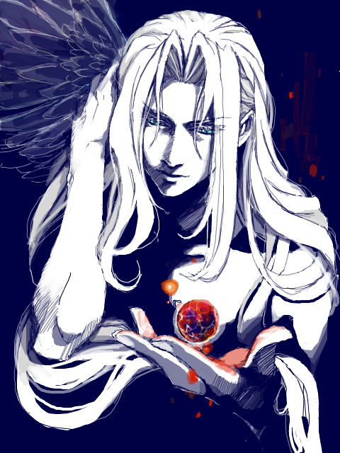 fuckyeahffboys:Sephiroth (FFVII).