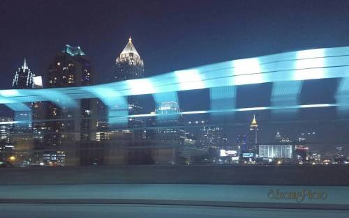 #ATL skyline from 17th Street #atlanta #atlantaskyline #cityskyline #cityscape #photographyeveryday 