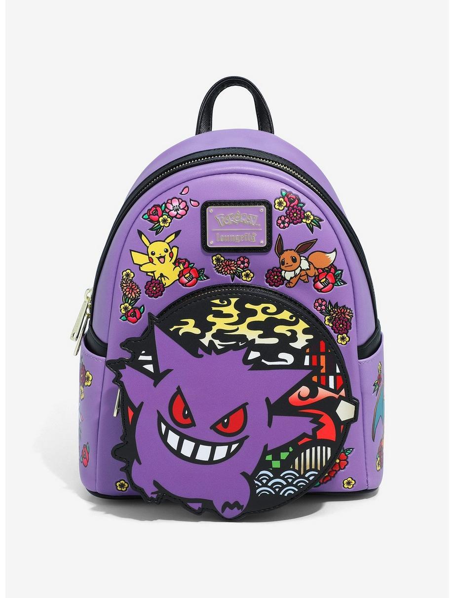 Loungefly, Bags, Loungefly Pokemon Ghost Type Aop Mini Backpack Exclusive