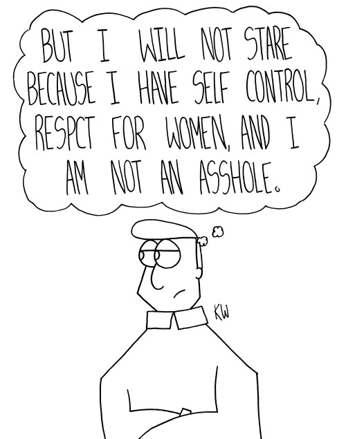 thecrazytowncomics:  Don’t Stare