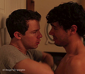 el-mago-de-guapos:  The Outs (1x05)  Sean Patrick McGowan &amp; Hunter Canning