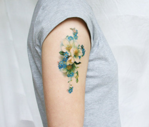 misswallflower:  temporary tattoos by pepperink porn pictures