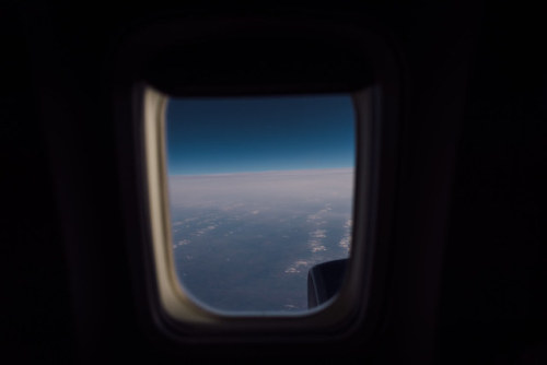 Window Somewhere over the US