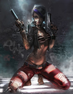 twilightrayne:  vi-piltover-enforcer:  essence-theft:  fuckyeahcyber-punk:  Punk-Rock by JimboBox  ((Vi is dat u))  ((HEY LOOK I FOUND A BETTER ZAUNITE ME))  oh! oh rap! ummm well then.,…*tissues in ma nose.*