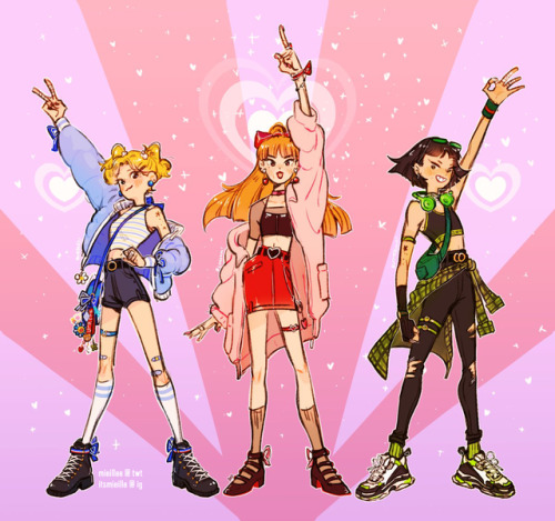 fuckyeahdisneyfanart: itsmieille: i didnt realize it was the 20th anniversary of ppg when drawing th