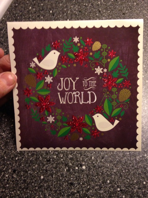 fridaysway:I got this beautiful Christmas card from Savannah in USA! Thank you so much! ❤️ 