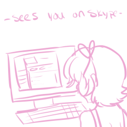 kronnoandfriends-blog:  just so u know im probs never avoiding u im just really baka and shy  