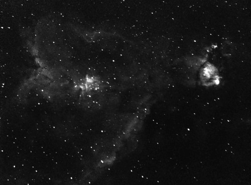 7,500 ly away&hellip;the Heart Nebula from last night 11/21/19. &lt;3