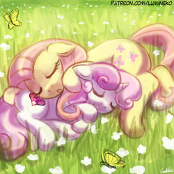 luminekoarts: Sleeping in the Flowers For the HQ version of this picture be in at least the ฤ patreon slot to access the archive! The next nsfw comic Silver Spooning has released! You can find it at my site! https://lumineko.com/——————————————–