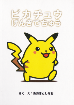 pokettoby:  Energetic Pikachu Picture Book #4 