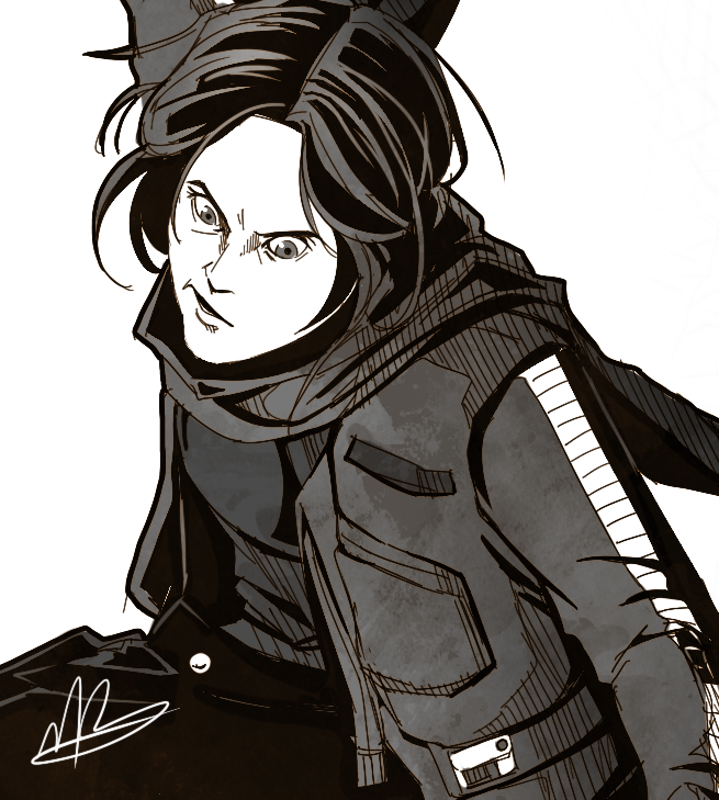 Call me Nins — Just wanted to draw the angry girl