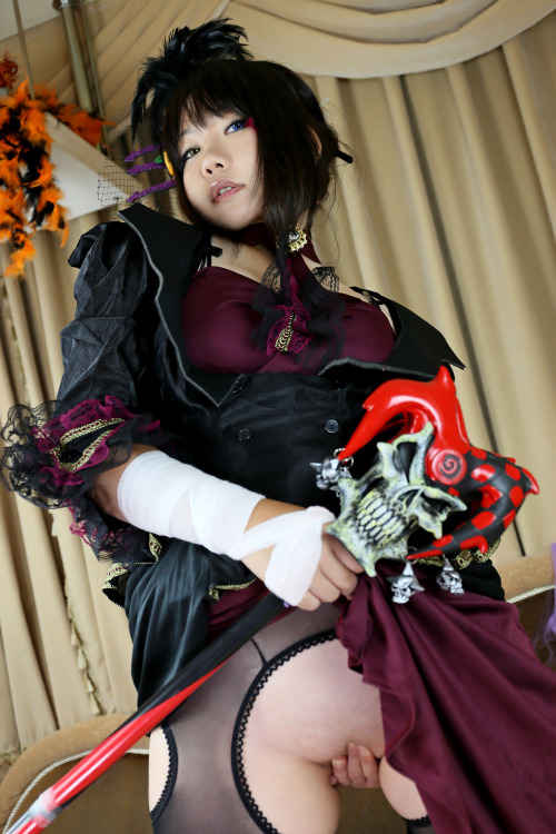 Cute Cosplay Girl Higurashi Rin (Evil Queen) 1-6