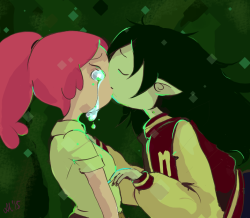 chyba:  “I pushed you away. I’m sorry, Marceline.” 