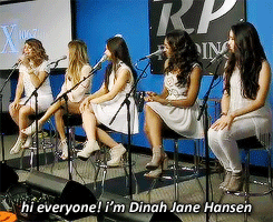 adorejauregui:Dinah forgetting where she’s from