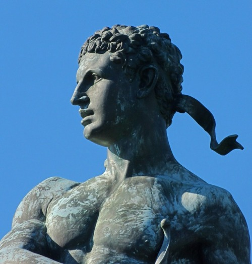 ganymedesrocks:  At Fort McHenry, Whetstone Point, Baltimore, this Orpheus stands,