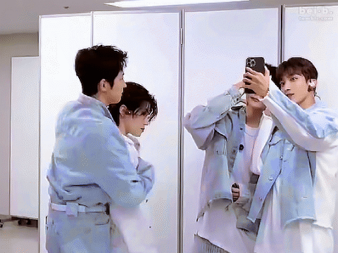 Wonwoo Being Physically Affectionate With His Fun-sized Friends