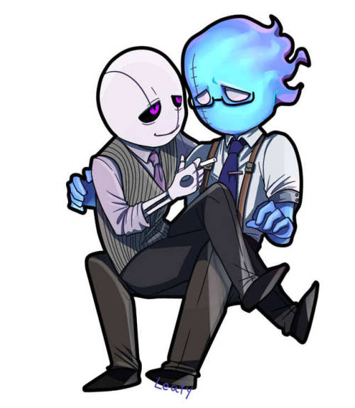 mooncatyao:  yeqingxin: Grillster Chibis, (*´艸`)I am in love with this ship!!  cute~~~~~~~~~