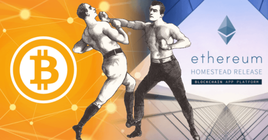 Bitcoin VS Ethereum, ¿Cuál es mejor?