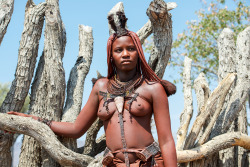 Namibian Himba girl, by Georges Courreges.