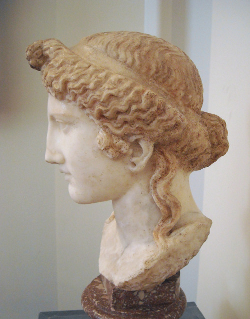 Head of Isisfrom “Ekklesiasterion” of the Temple of Isis at Pompeiiby * Karl *