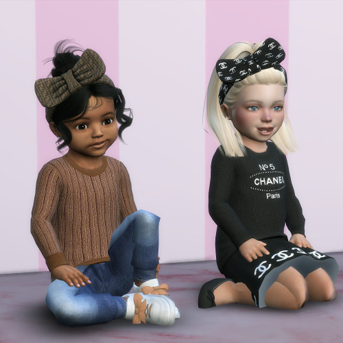 Toddlers Designer Bow Vol.2So here is Vol.2 of our toddlers designer bow - Fendi &amp; Chanel in