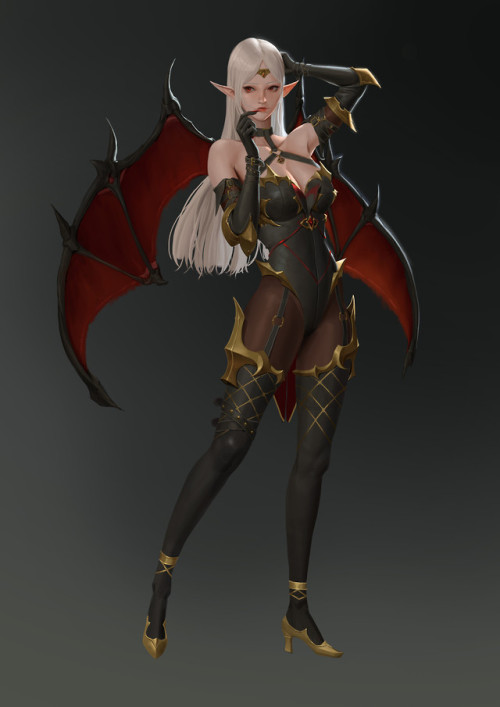 succubus magician  hyunjoon Kim www.artstation.com/artwork/OyxaDJ