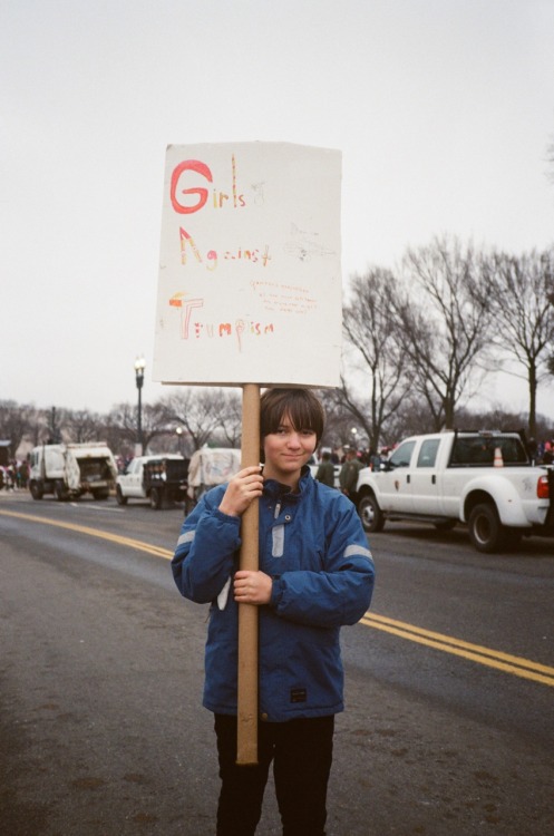 winterbra: Women’s March on Washington  January 21, 2017 Yashica t4