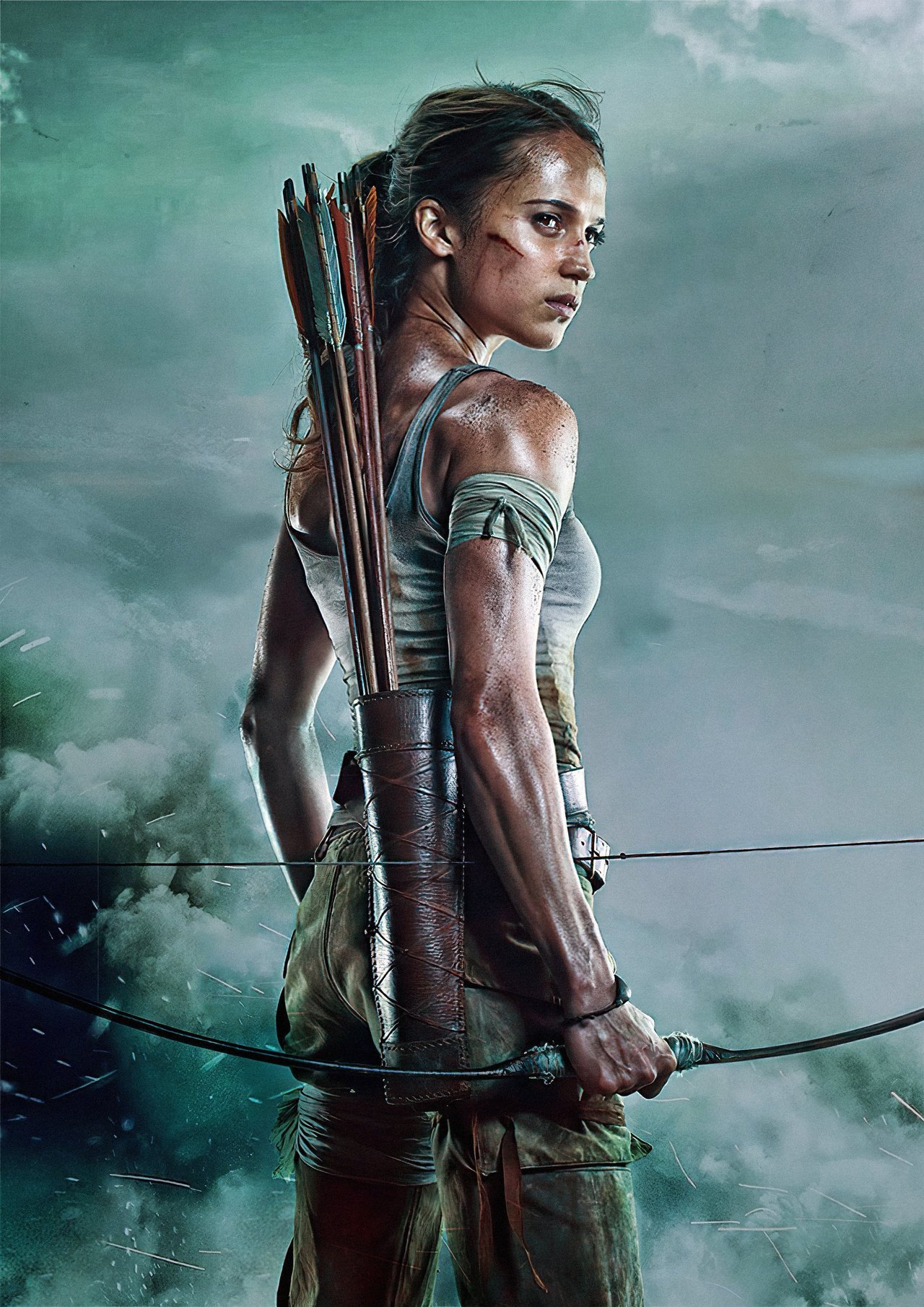 I only play for sport — Alicia Vikander as Lara Croft, promo for Tomb