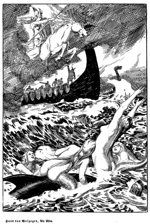 Franz Stassen (1869-1949), “Die Edda” retold by Hans von Wolzieh, 1920Source