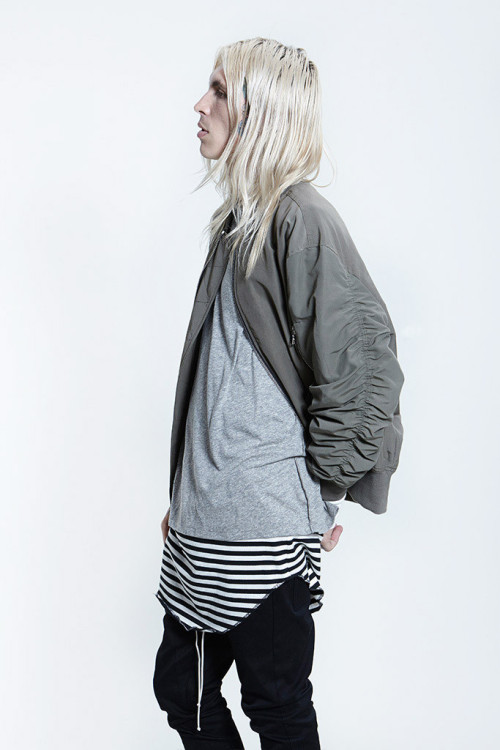 rangeofsight:  themaxdavis:  Fear Of God Military Olive Bomber Fearofgodla.com  Black Streetwear Blo