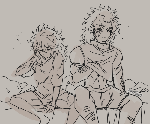 Various Shit Doodles Over The Last Few Months That Isnt Promare But That Other Funky Trigger Show