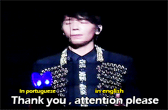 noctes:lee-donghais: donghae speech in portuguese/english @ss5 brazilit is ‘i want kiss’ not boobs!