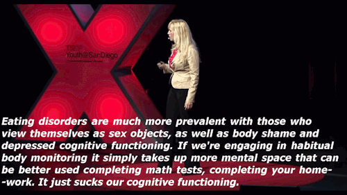 spookycha0s:donotcryout:exgynocraticgrrl-archive-deacti:The Sexy Lie, Caroline Heldman at TEDxYouth@