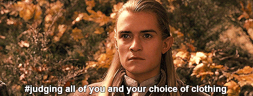 superwholock-of-asgard:  Legolas and Thranduil, the fashionistas of Middle-earth