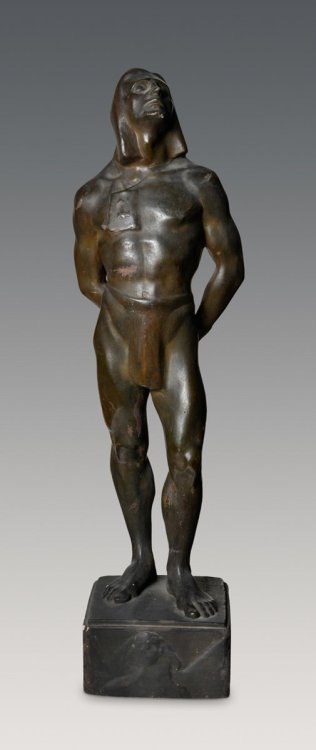 lefildelhorizon:János László Beszédes, Slave (Joseph), ca. 1908