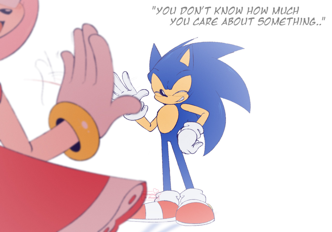 Classic Sonamy is FRICKIN ADORABLE!! (Sonic Comic Dub) 