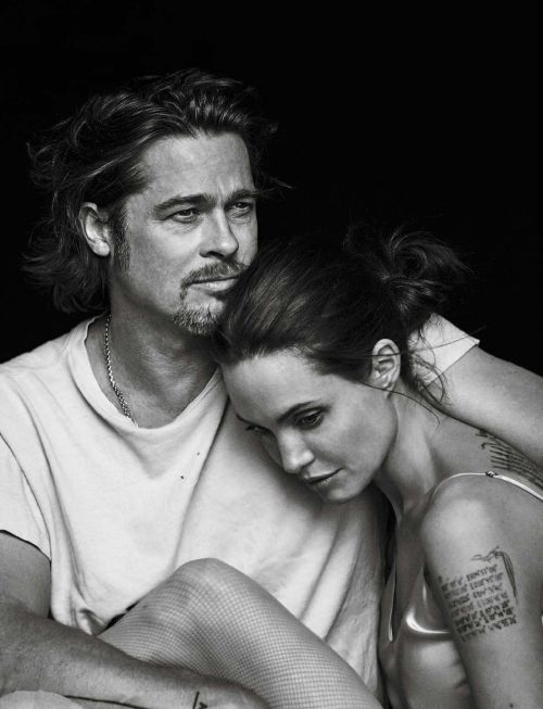 Brad Pitt about Angelina Jolie: “Of course I want her approval. Angie is a force, she cares deeply. 