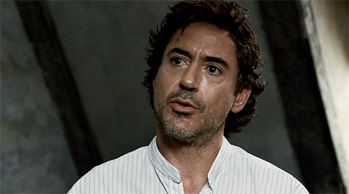 fyeahfilms:Robert Downey Jr in Sherlock Holmes (2009) dir. Guy RitchieFLUFFY HAIR