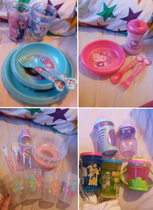 princessjellyfishie:All my cute dinner stuffs ^.^