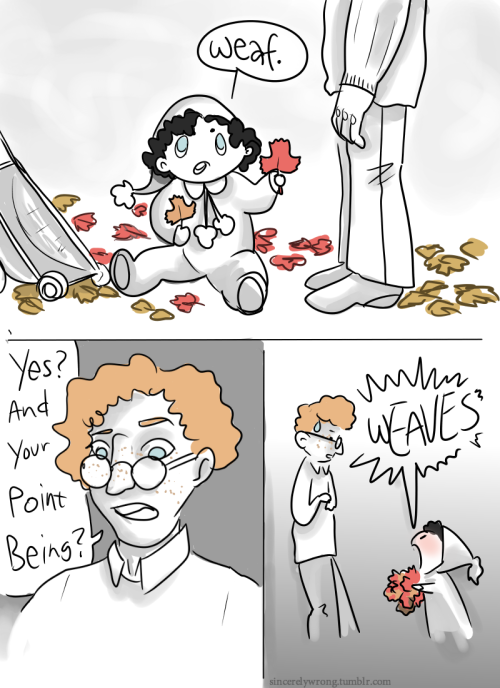 thenaebyrd777: sincerelywrong: Sherlock’s second Autumn was an enthusiastic one SCREAMS