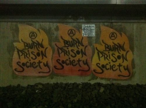 Burn prison society (A)Solidarity with Anarchist prisoners worlwide!#J11