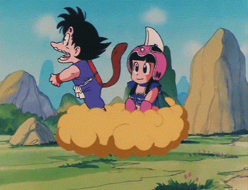 dragonballgif:  Love Stunned 