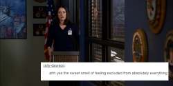 pagetbewbster:  Emily Prentiss + Text Posts